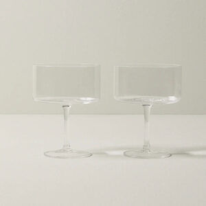 Coupe Glasses Set Of 2